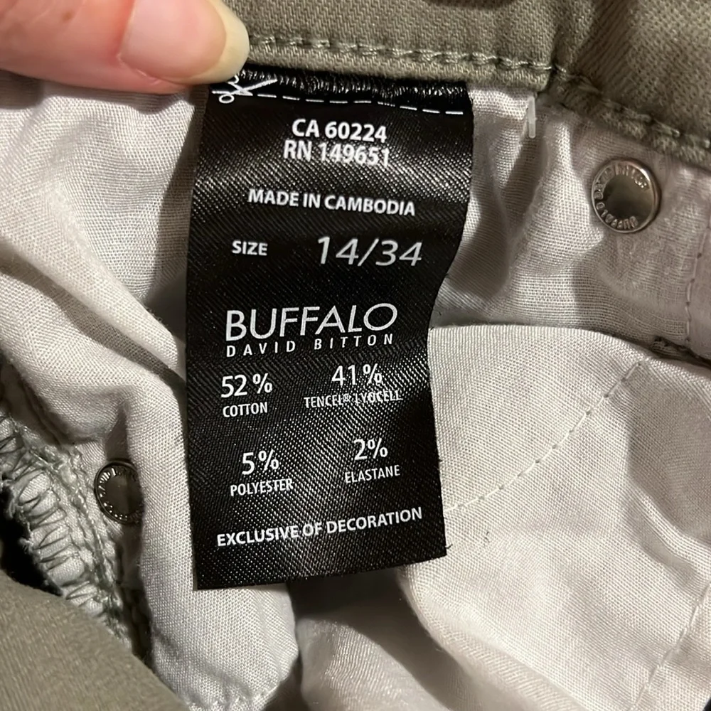 Buffalo David Bitton Taupe Jeans - Picture 4 of 5